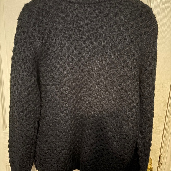 Scotch & Soda Men's Black Zip-Up Sweater - Picture 2 of 3